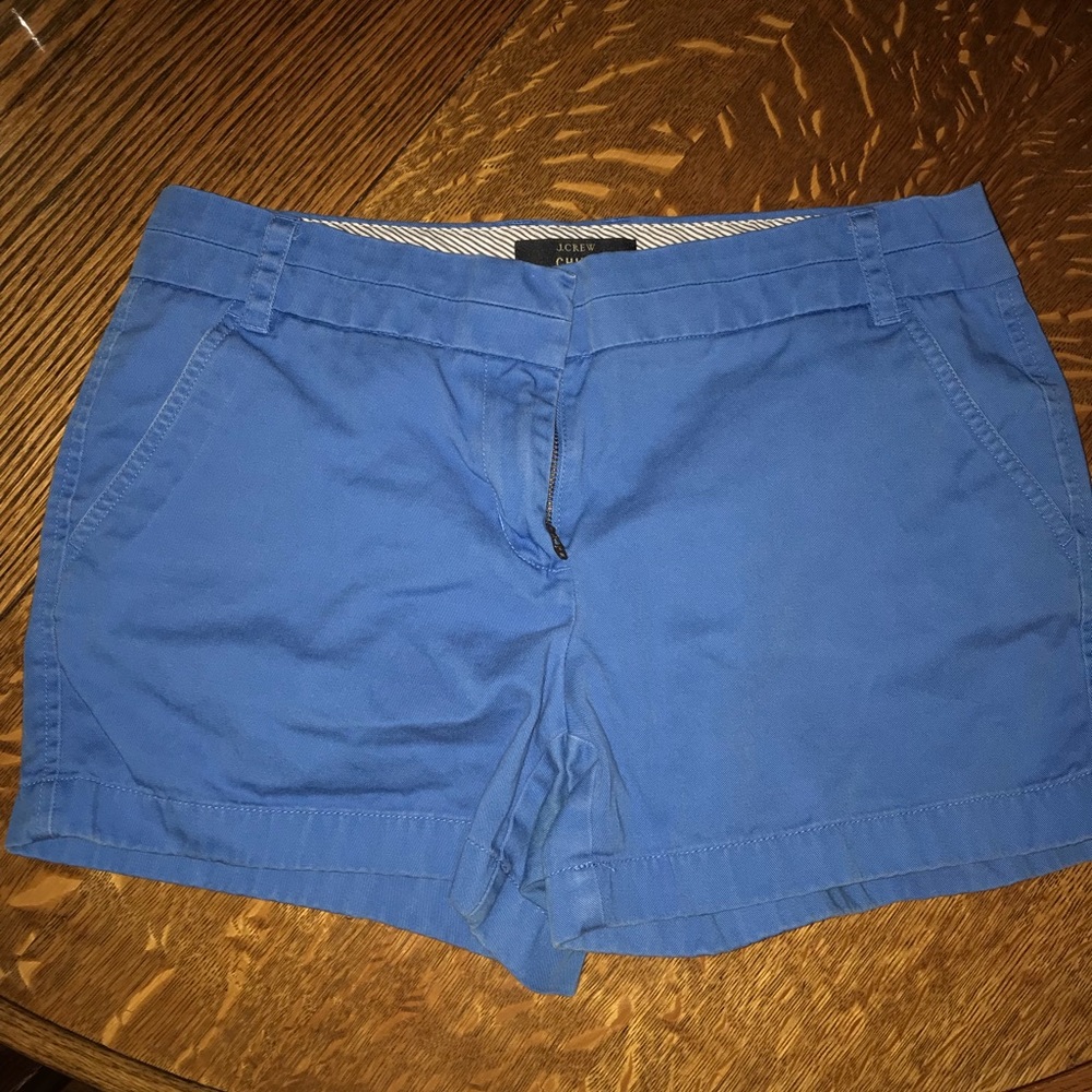 Jcrew chino shorts 4” inseam light blue size 6